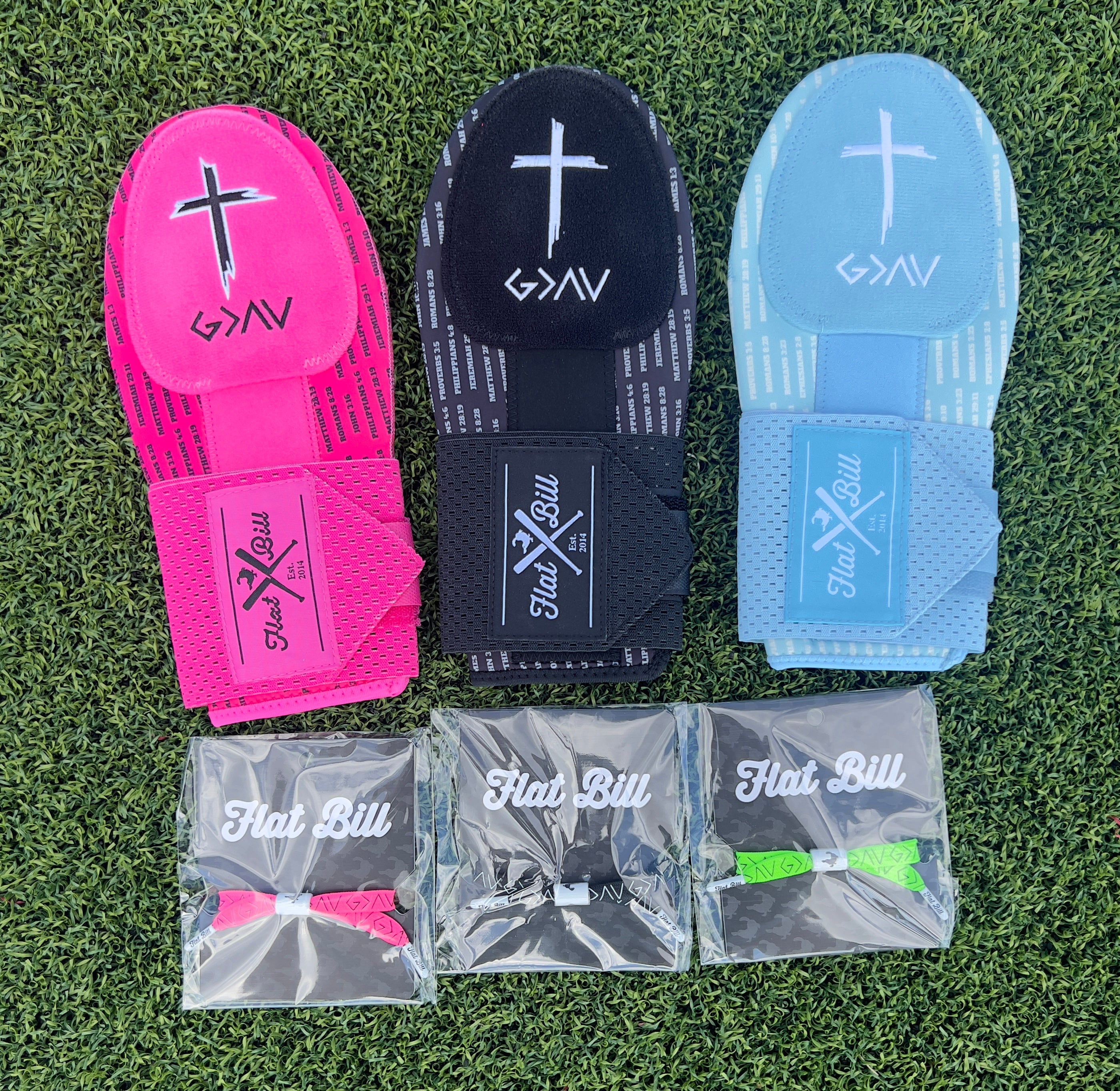 God is Greater Sliding Mitt Flatbill - PACK – Flatbill Baseball