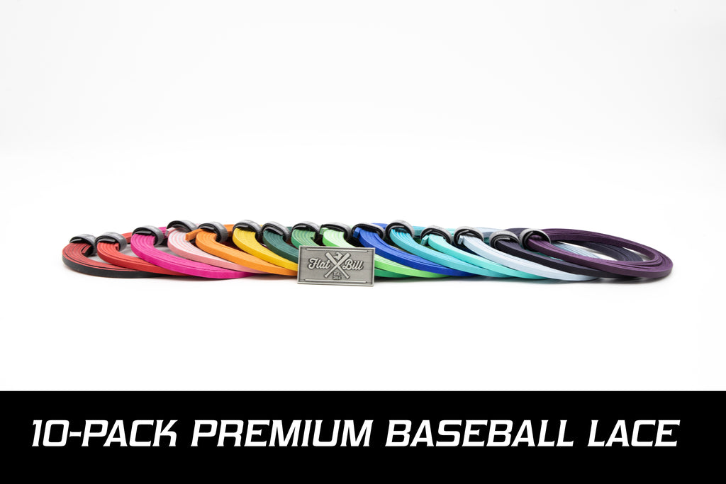 10 Pack Premium Baseball Lace
