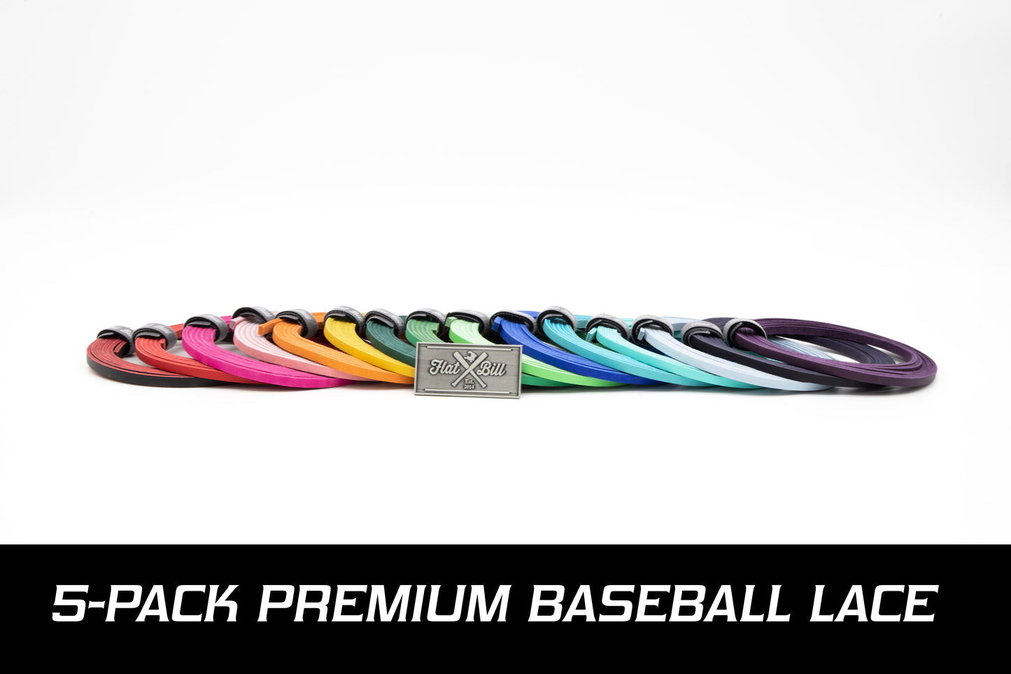 5 Pack Premium Baseball Lace