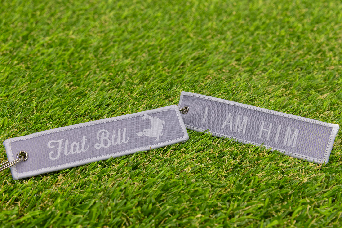 Flat Bill Flight Keychain - I Am Him