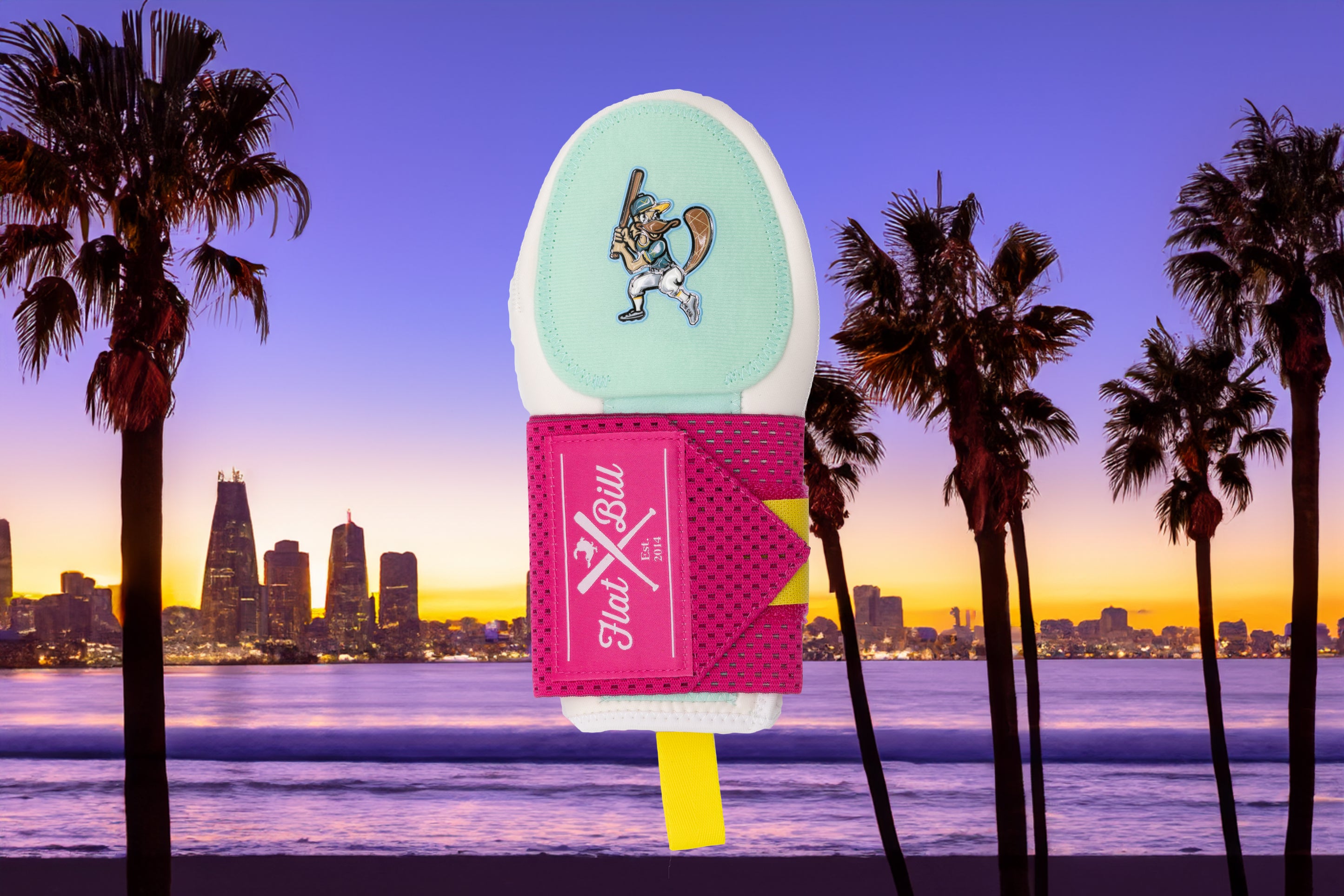 San Diego Sliding Mitt Flatbill Flatbill Baseball