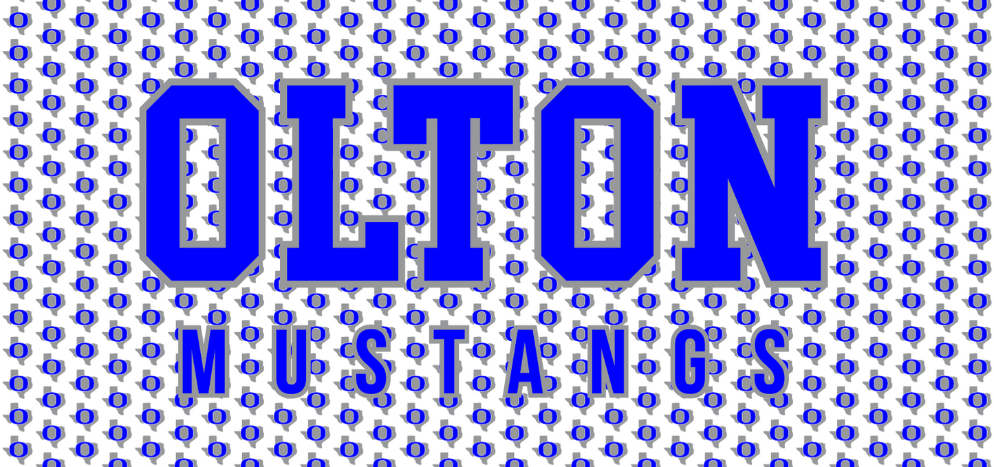 Olton Mustangs Fan Hoodie - *Pre Order*