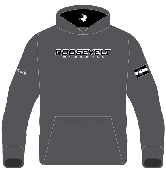 Roosevelt Fan Hoodie - Charcoal Grey Long Sleeves *Pre Order*