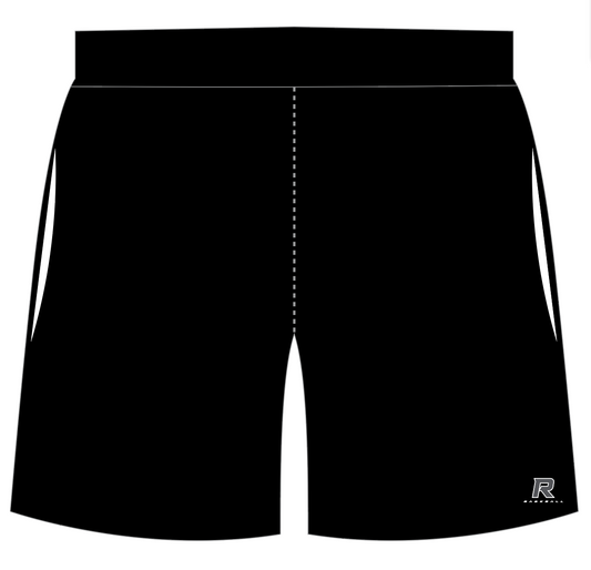 Roosevelt Fan Shorts - Solid Black *Pre Order*