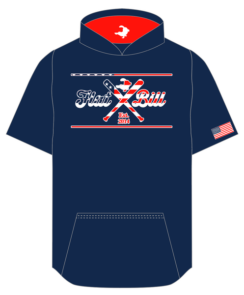 USA - Premium Sublimated Short Sleeve Hoodie *Pre Order*