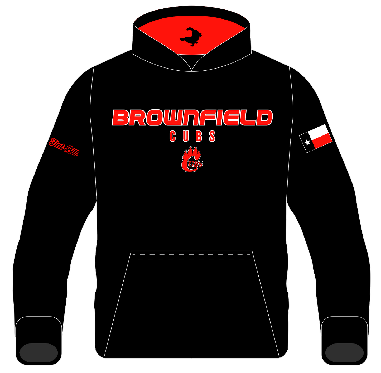 Brownfield Cubs Fan Hoodie *Pre Order*