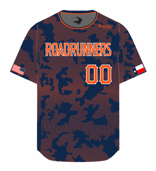 Roadrunners Baseball Jerseys - Topography