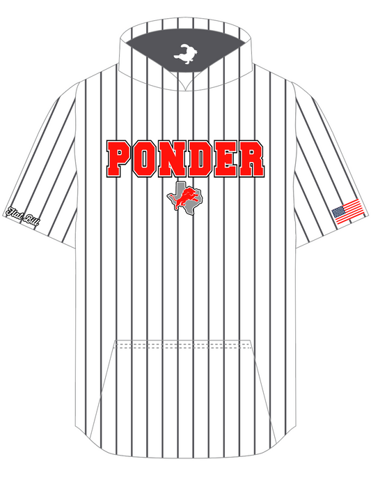 Ponder Pals Hoodie - Pin Stripes - Charcoal
