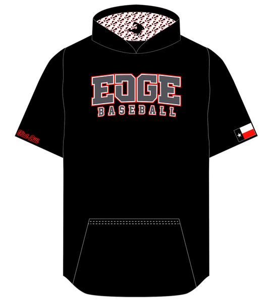 Texas Edge Hoodie - Pattern Hood - Black