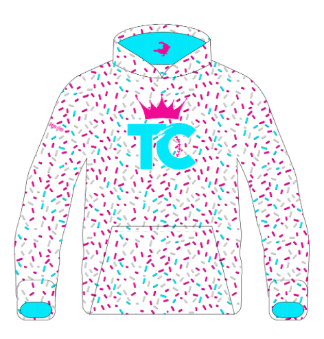 Triple Crown Baseball - Long Sleeves Hoodie - LIGHTweight - Sprinkles - PRE ORDER