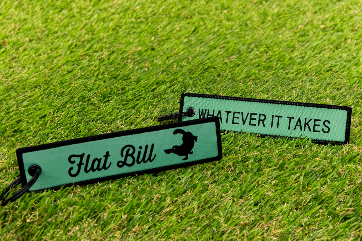 Flat Bill Flight Keychain - Whatever it Takes