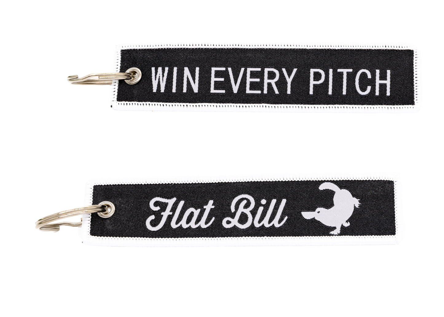 Flat Bill Flight Keychain - Win Every Pitch