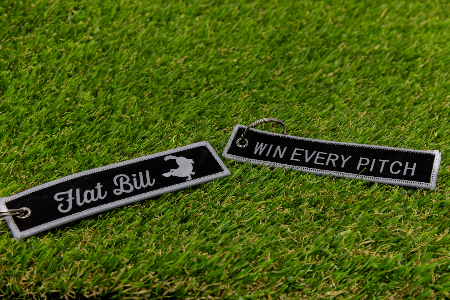 Flat Bill Flight Keychain - Win Every Pitch