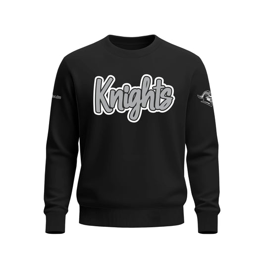 Lindsay Knights Sweatshirt - Black - HEAVYWEIGHT - PRE ORDER
