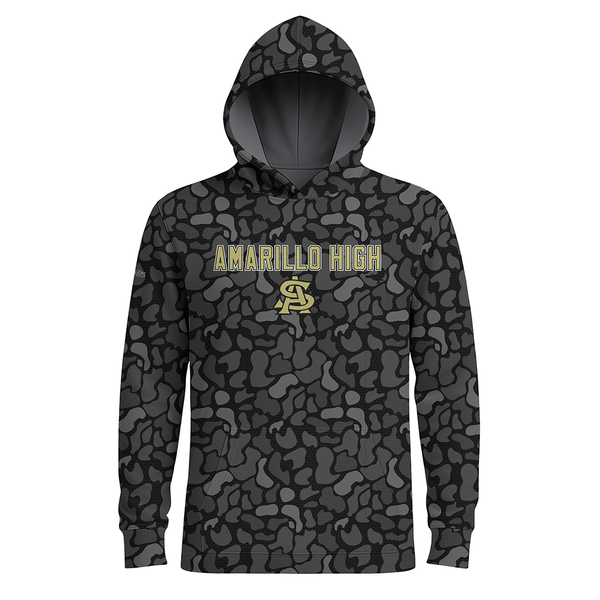 Amarillo High Softball - Long Sleeves Hoodie - LIGHTweight - Camo - PRE ORDER