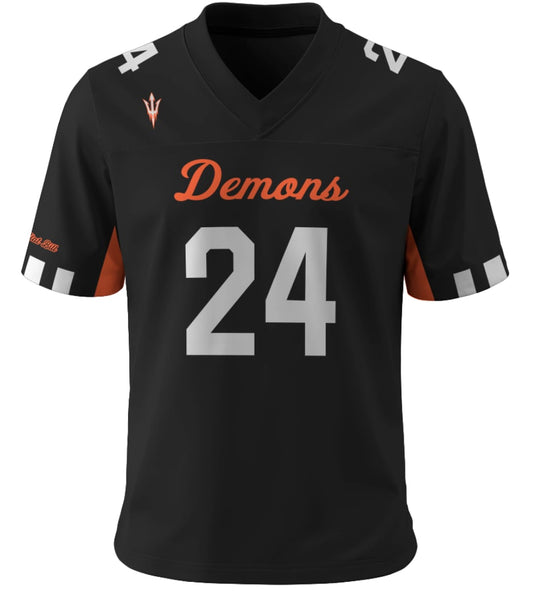 Dumas Demons - Replica Jersey - Black