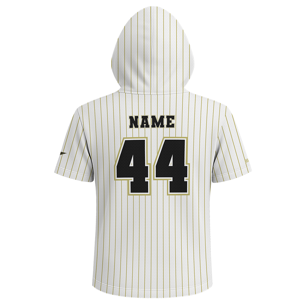 Bushland Falcons Baseball -Short Sleeve Hoodie - Pinstripe - PRE ORDER