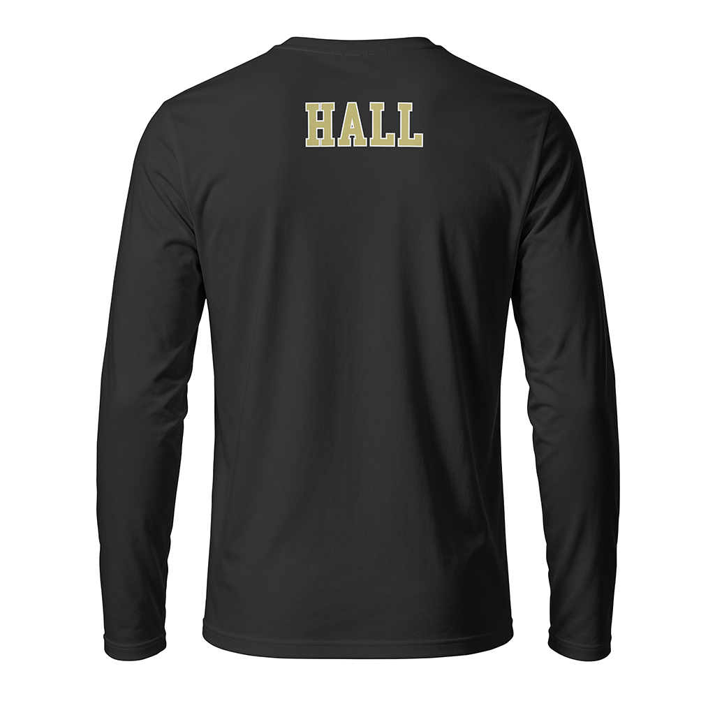 Bushland Falcons Football - Crew Neck Long Sleeves - Black