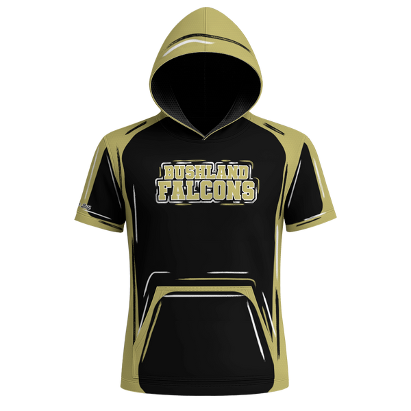 Bushland Falcons Hoodie - Black Cartoon - IN STOCK!