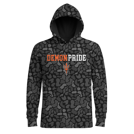 Dumas Demonette Softball - Long Sleeves Hoodie - LIGHTweight - Camo - PRE ORDER