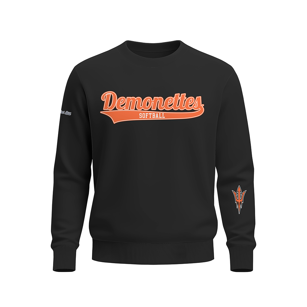 Dumas Demonette Softball - Long sleeve SWEATSHIRT - MIDweight - Black - PRE ORDER