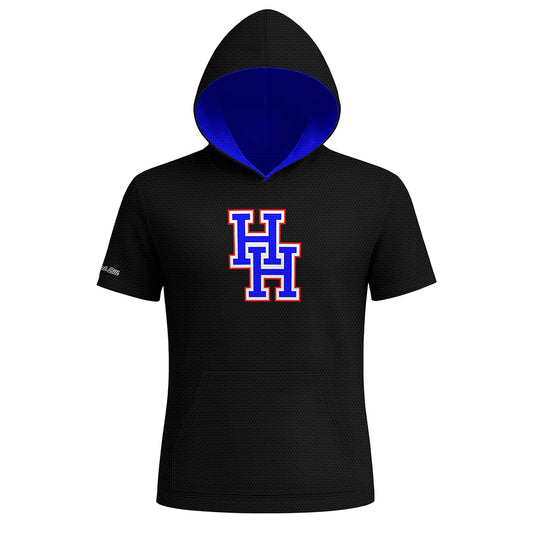 Highland Hornets Hoodie - Black Short Sleeves - PRE ORDER