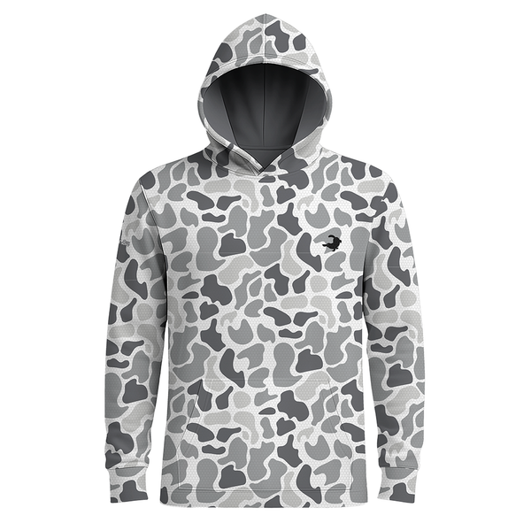Duck Camo - Black - Premium Sublimated Hoodie
