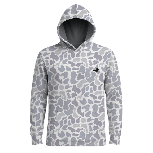 Duck Camo - Grey - Premium Sublimated Hoodie