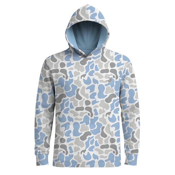 Duck Camo - Blue - Premium Sublimated Hoodie