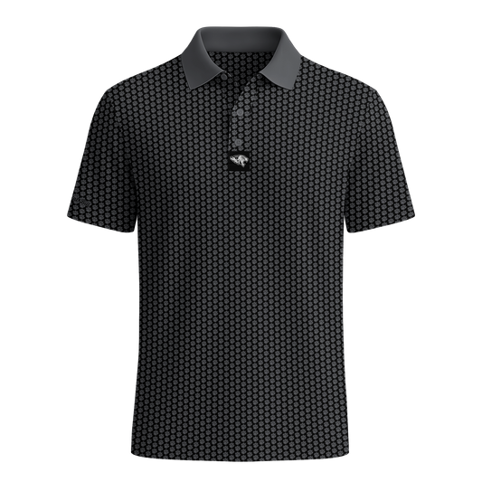 Frenship Tigers - Polo - Black Pattern