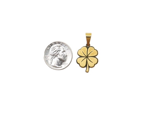 4Leaf Clover Pendant - Gold