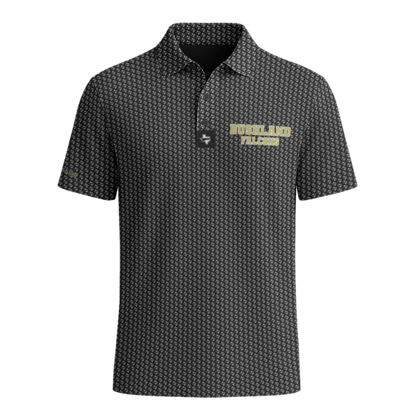 Bushland Falcons - Polo - Blackout Pattern - PRE ORDER