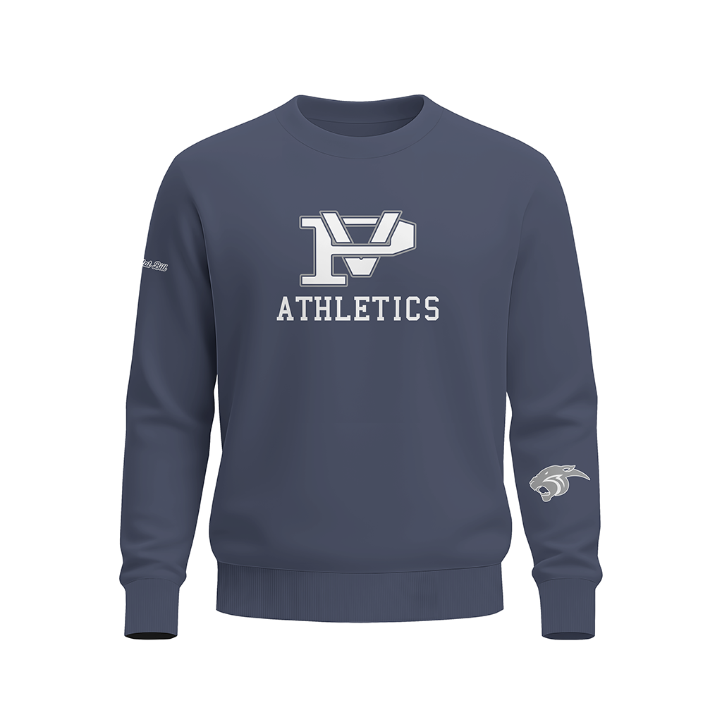 Piedra Vista Panthers Sweatshirt - Navy - HEAVYWEIGHT - PRE ORDER