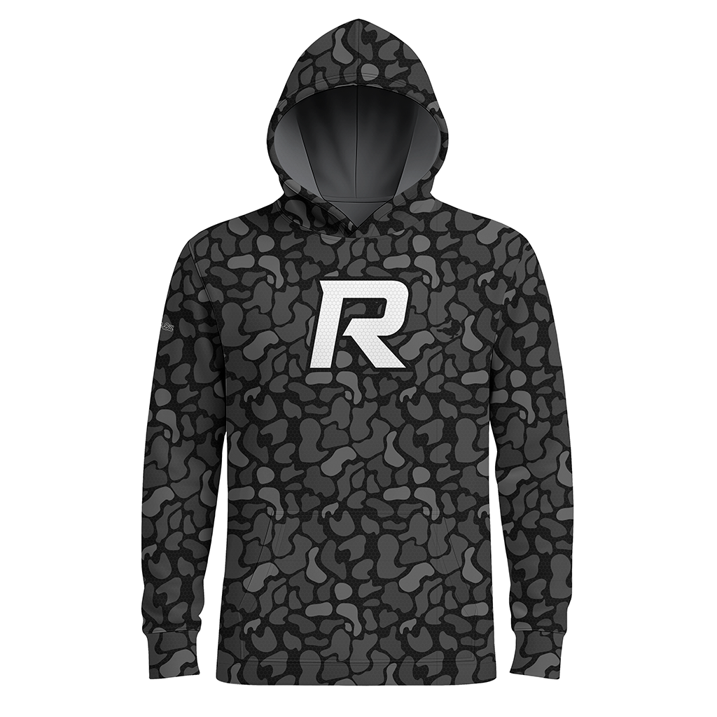 Roosevelt Baseball - Long Sleeves Hoodie - LIGHTweight - Camo - PRE ORDER