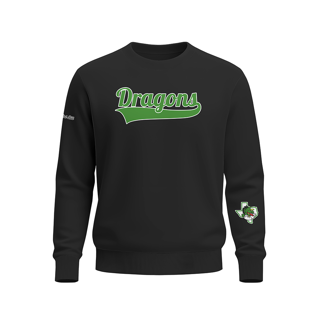 Southlake Carroll Baseball - Long Sleeves Sweatshirt - MIDweight - Black - PRE ORDER