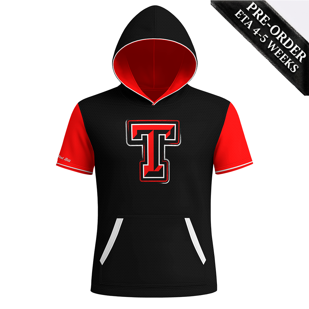 Tascosa Hoodie - RED Sleeves - PRE ORDER
