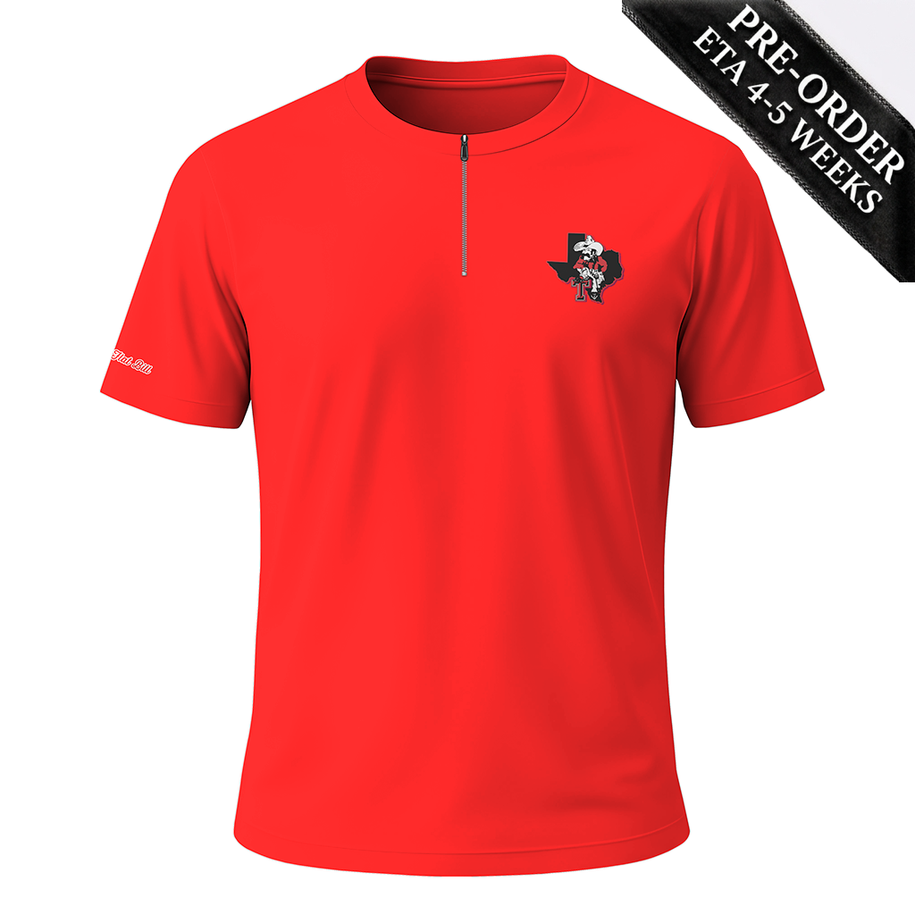 Tascosa - RED 1/4 Zip - PRE ORDER