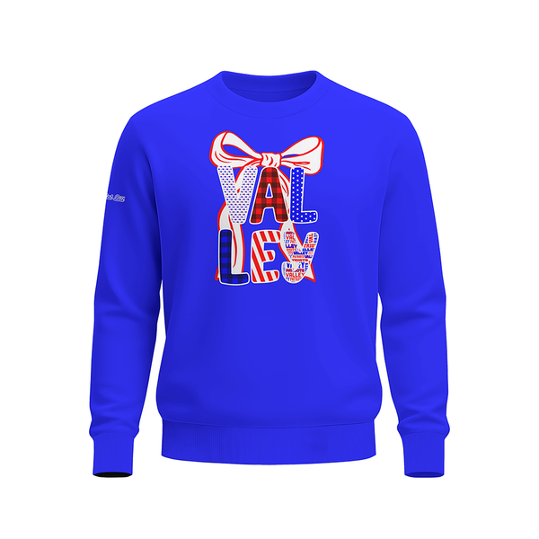 Valley Patriots Sweatshirt - Blue - LIGHTWEIGHT