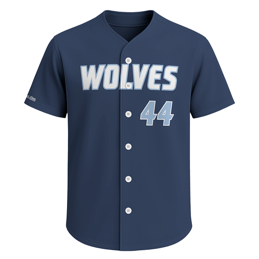 West Plains Baseball - NAVY - Replica Jersey - PRE ORDER