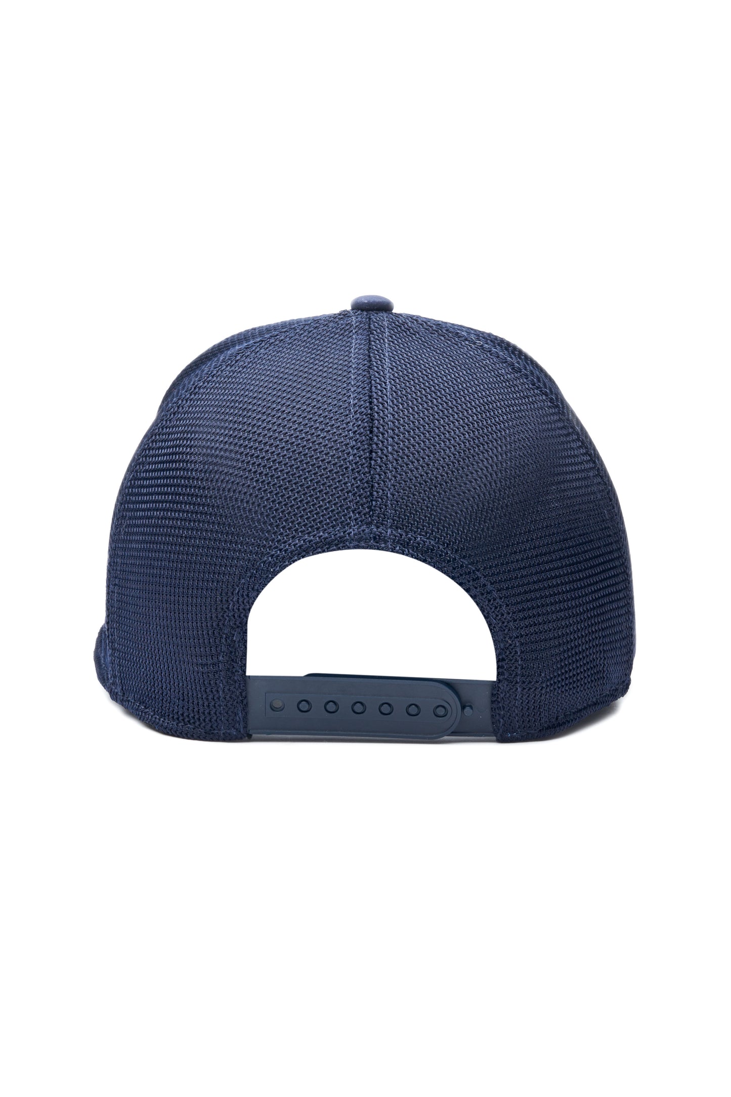 Flatbill Premium Blue Meshback Trucker Cap