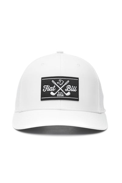 Flatbill Golf Premium Meshback Trucker Cap