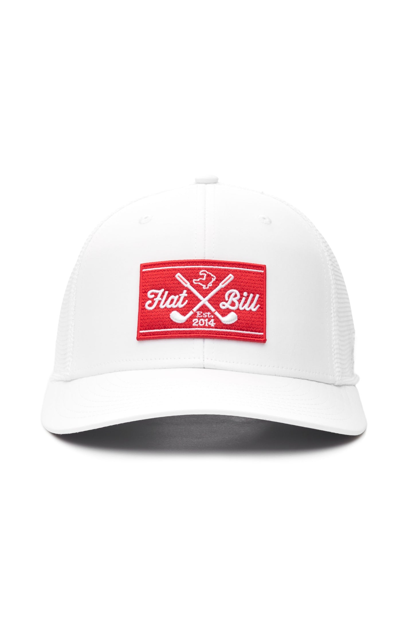 Flatbill Golf Premium Meshback Trucker Cap