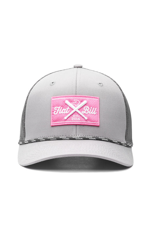 Flatbill Rope Meshback Trucker Cap