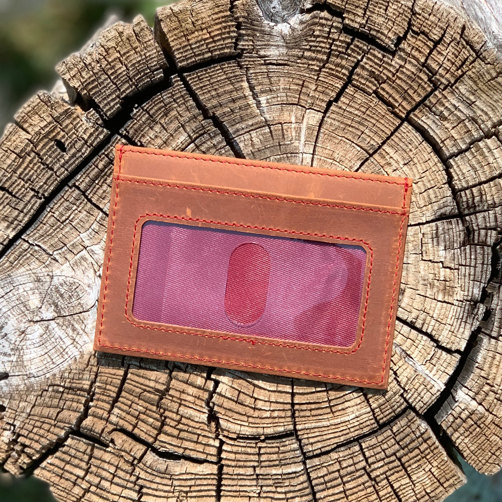 Minimal Baseball Wallet Flatbill Baseball