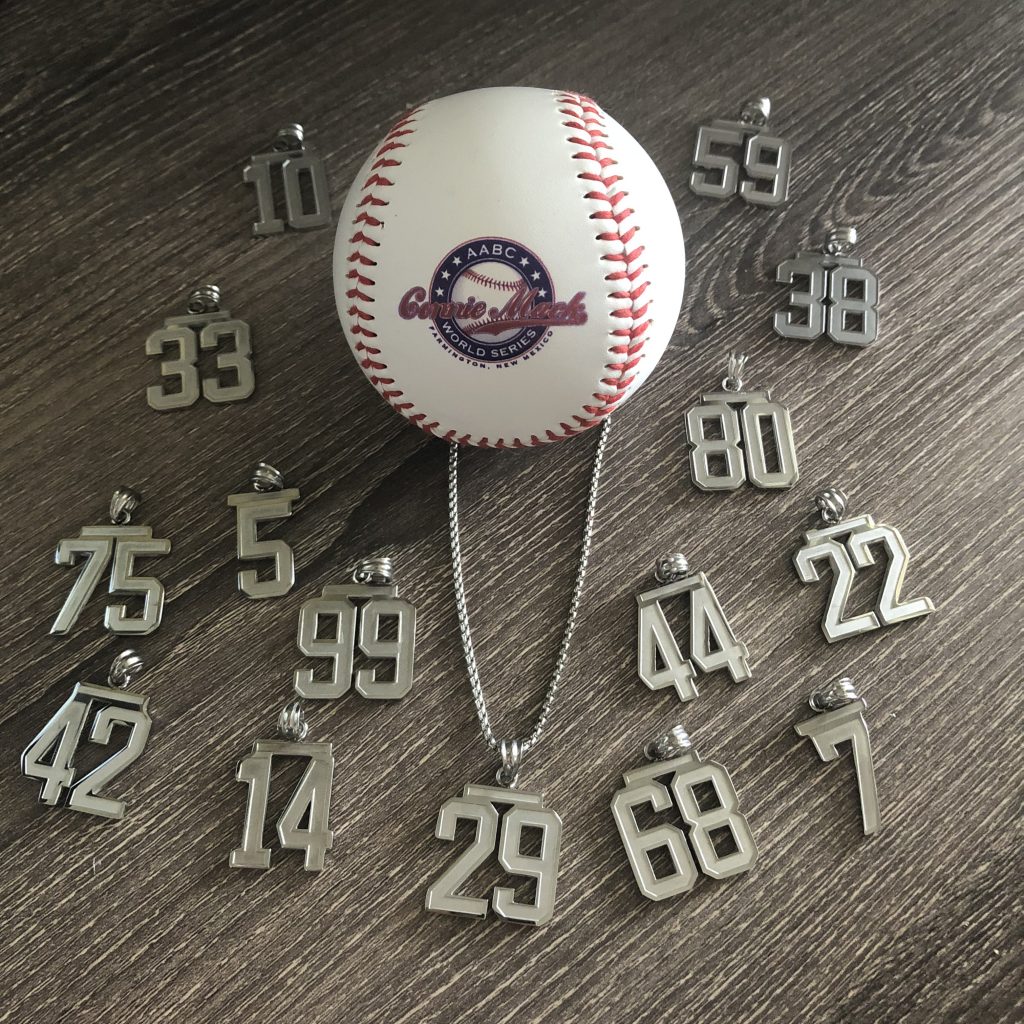 Premium Number Pendants 00-99