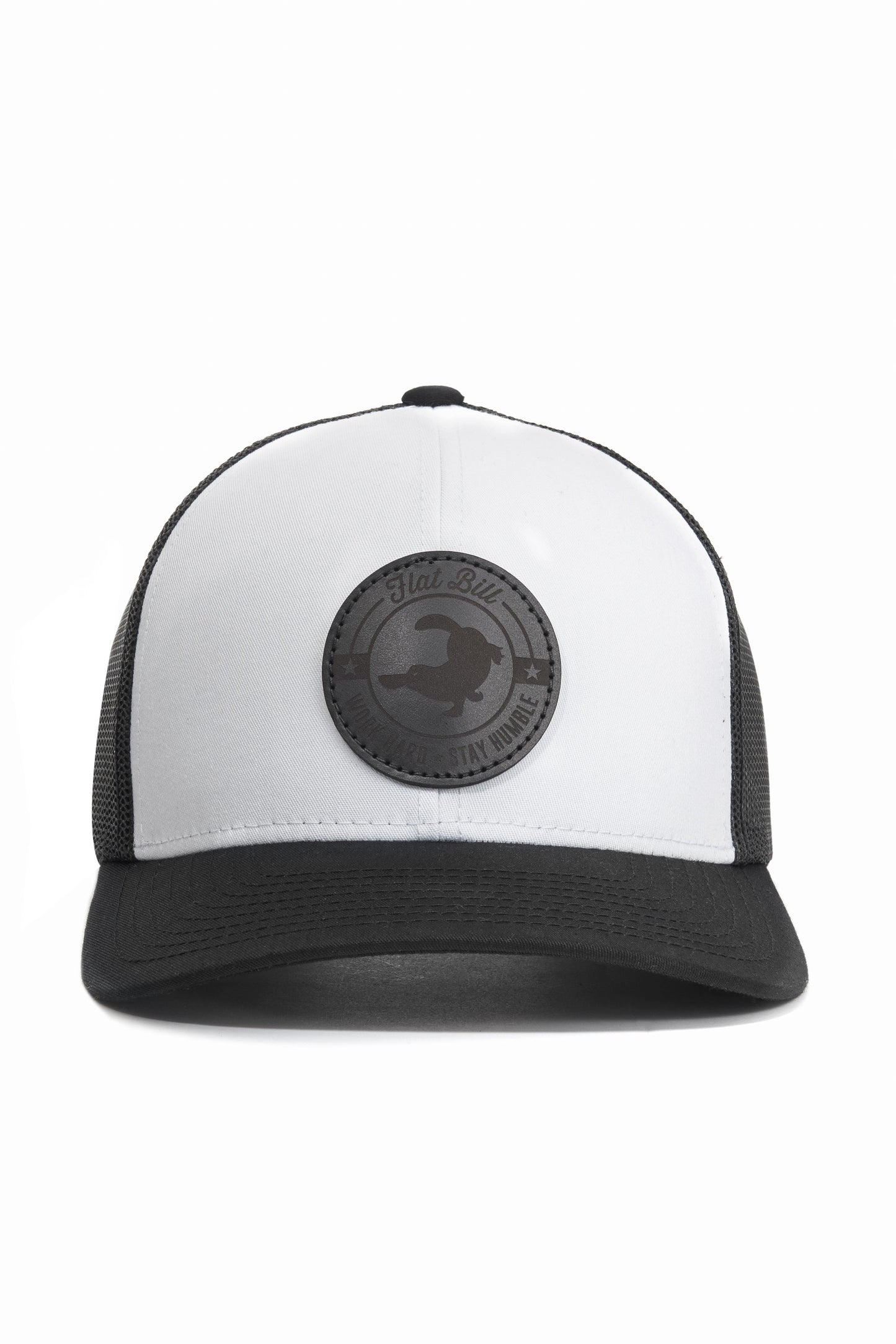 Flatbill Leather Patch Series - Snapback