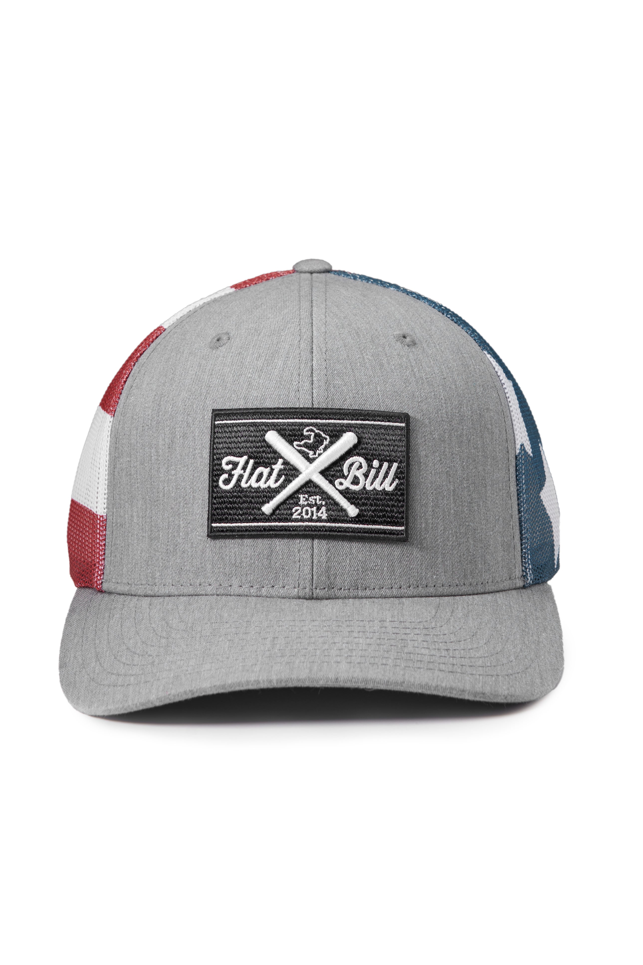 Flat bill baseball hats fashion history