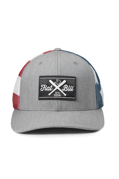 Flatbill USA Snapback